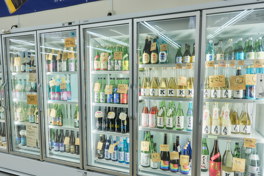 冷蔵管理した日本酒